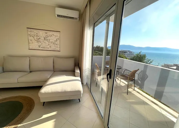 Nordic Sea View Scandi Apartamento